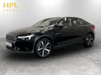 Begagnad Polestar 2 Long Range Single Motor 169 kW (231 HK) 2022 Svart Halvkombi