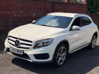 Used Mercedes GLA200 AMG line 136 HP (100 kW) 2017 White SUV