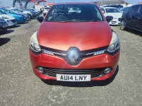 Used Renault Clio Dynamique 90 HP (66 kW) 2014 Red Hatchback