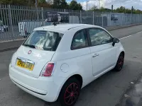 Used Fiat 500 Pop 69 HP (50 kW) 2013 White Hatchback