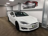 Used Tesla Model S Performance 580 kW (789 HP) 2021 White Hatchback