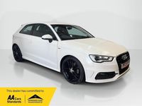 Used Audi A3 S-Line 122 HP (89 kW) 2013 White Hatchback