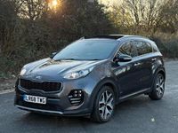 Used Kia Sportage GT-Line S 177 HP (130 kW) 2018 Silver SUV