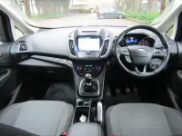 Käytetty Ford C-MAX Titanium 120 HP (88 kW) 2018 Harmaa Tila-auto