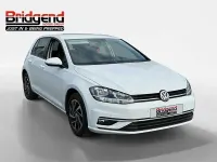 Used VW Golf VII Match 115 HP (84 kW) 2019 White Hatchback
