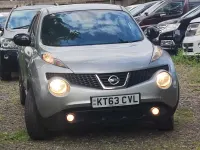 Used Nissan Juke N-TEC 2014 Silver SUV