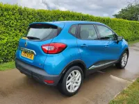 Used Renault Captur Dynamique 90 HP (66 kW) 2014 Blue SUV
