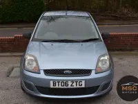 Second-hand Ford Fiesta Style 79 CP (58 kW) 2006 Albastru Hatchback