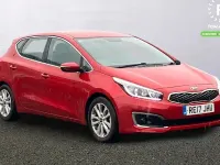Used Kia Ceed 136 HP (100 kW) 2017 Red Hatchback