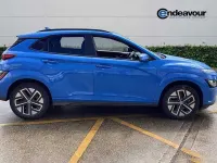 Used Hyundai Kona Premium 150 kW (204 HP) 2021 Blue SUV