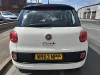Used Fiat 500L Lounge 2013 White and black MPV