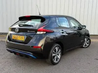 Used Nissan Leaf N-Connecta 110 kW (150 HP) 2019 Black Hatchback