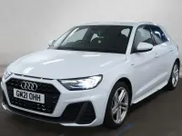 Used Audi A1 Sportback S-Line 110 HP (80 kW) 2021 White Hatchback