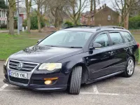 Begagnad VW Passat R-line 170 HK (125 kW) 2009 Svart Kombi
