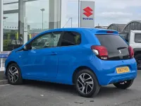 Used Peugeot 108 Allure 82 HP (60 kW) 2017 Blue Hatchback