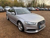 Begagnad Audi A6 S-Line 190 HK (139 kW) 2016 Silver Sedan