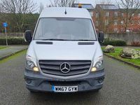 Używany Mercedes Sprinter 2018 Srebrny Van