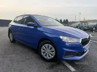Begagnad Skoda Fabia 66 HK (48 kW) 2022 Blå Halvkombi