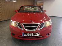 Used Saab 9-3 Cabriolet Linear 2009 Red Cabriolet
