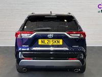 Used Toyota RAV4 Hybrid 218 HP (160 kW) 2021 Blue/black SUV