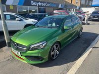 Used Mercedes A250 AMG 215 HP (158 kW) 2017 Green Hatchback