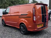 Used Ford Transit Custom Sport 170 HP (125 kW) 2019 Orange Van