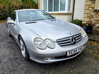 Used Mercedes SL350 245 HP (180 kW) 2005 Silver Cabriolet