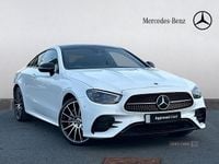 Used Mercedes E300 AMG line 258 HP (189 kW) 2023 White Coupe