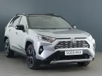 Used Toyota RAV4 Hybrid 218 HP (160 kW) 2019 Silver SUV