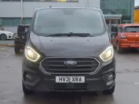Used Ford Transit Custom Limited 130 HP (95 kW) 2021 Black Van