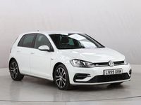 Used VW Golf VII R-line 150 HP (110 kW) 2020 White Hatchback