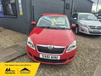 Used Skoda Fabia SE 86 HP (63 kW) 2012 Red Hatchback