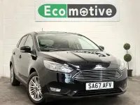 Used Ford Focus Zetec 125 HP (91 kW) 2017 Black Hatchback