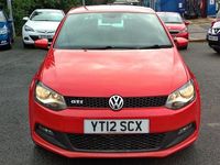 Used VW Polo GTI 180 HP (132 kW) 2012 Red Hatchback