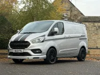 Used Ford Transit Custom Limited 130 HP (95 kW) 2021 Silver Van