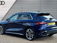 Used Audi A3 S-Line 150 HP (110 kW) 2025 Blue Hatchback