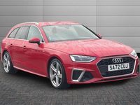Used Audi A4 S-Line 163 HP (119 kW) 2022 Red Estate