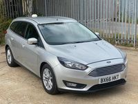 Used Ford Focus Zetec 125 HP (91 kW) 2017 Silver Estate