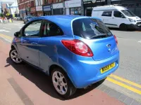 Used Ford Ka Zetec 69 HP (50 kW) 2015 Blue Hatchback