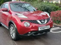 Used Nissan Juke Tekna 110 HP (80 kW) 2018 Red SUV