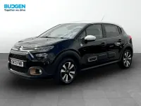 Used Citroën C3 PureTech 82 HP (60 kW) 2022 Black Hatchback