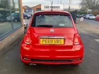 Used Fiat 500 Sport 69 HP (50 kW) 2019 Red Hatchback