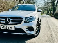 Używany Mercedes GLC250 AMG line 211 KM (155 kW) 2018 Srebrny SUV