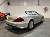 Used Mercedes SL55 AMG AMG 476 HP (350 kW) 2003 Brilliant silver Cabriolet