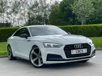 Używany Audi A5 Black Edition 190 KM (139 kW) 2019 Biały Coupe