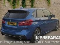 Used BMW 220 Active Tourer M Sport 189 HP (139 kW) 2019 Blue MPV