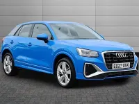 Używany Audi Q2 S-Line 150 KM (110 kW) 2022 Niebieski SUV