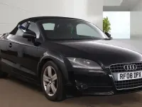 Used Audi TT 200 HP (147 kW) 2008 Black Coupe