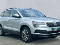 Used Skoda Karoq SE Drive 150 HP (110 kW) 2021 Brilliant silve SUV