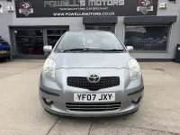 Used Toyota Yaris 87 HP (63 kW) 2007 Silver Hatchback